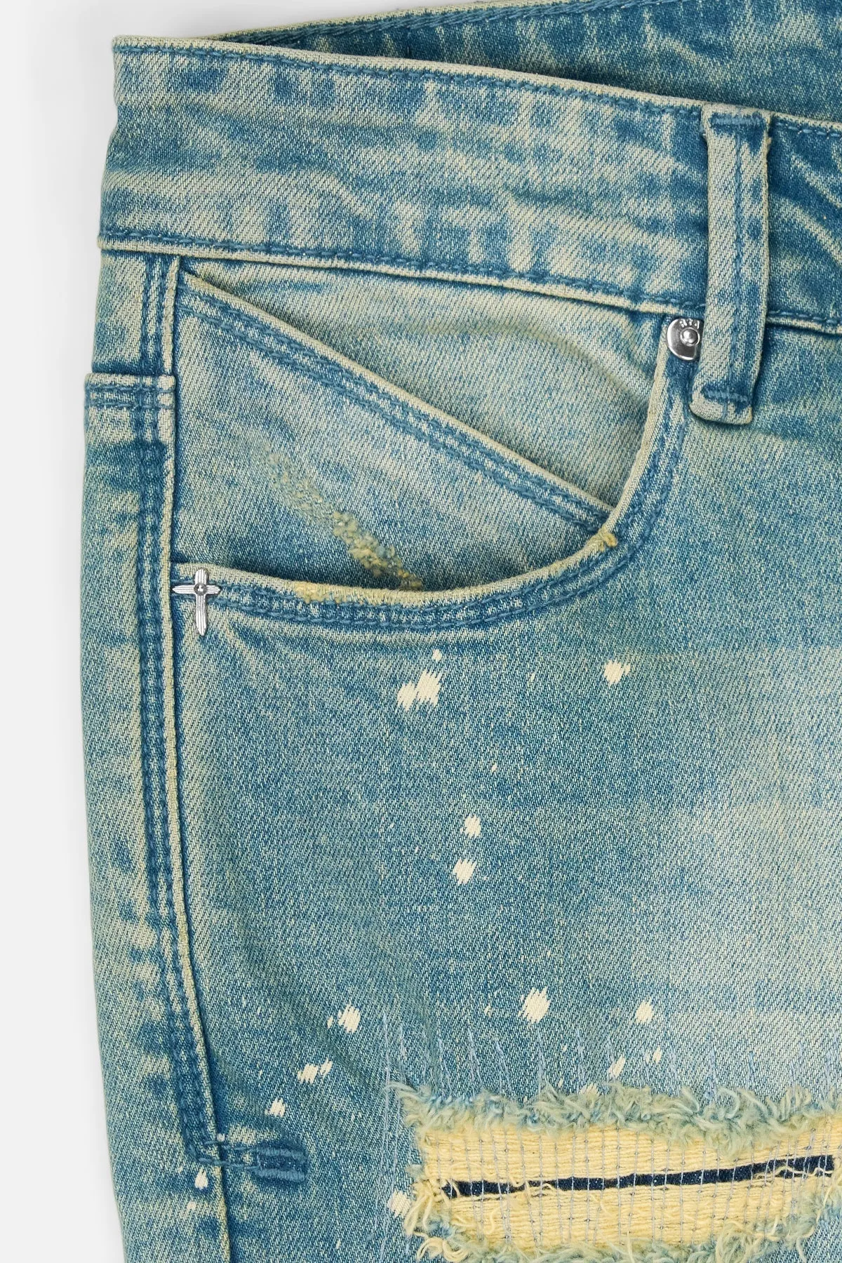 Bryant - Blue Kyanite Distressed
