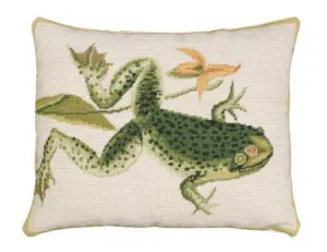 Bull Frog Decorative Pillow