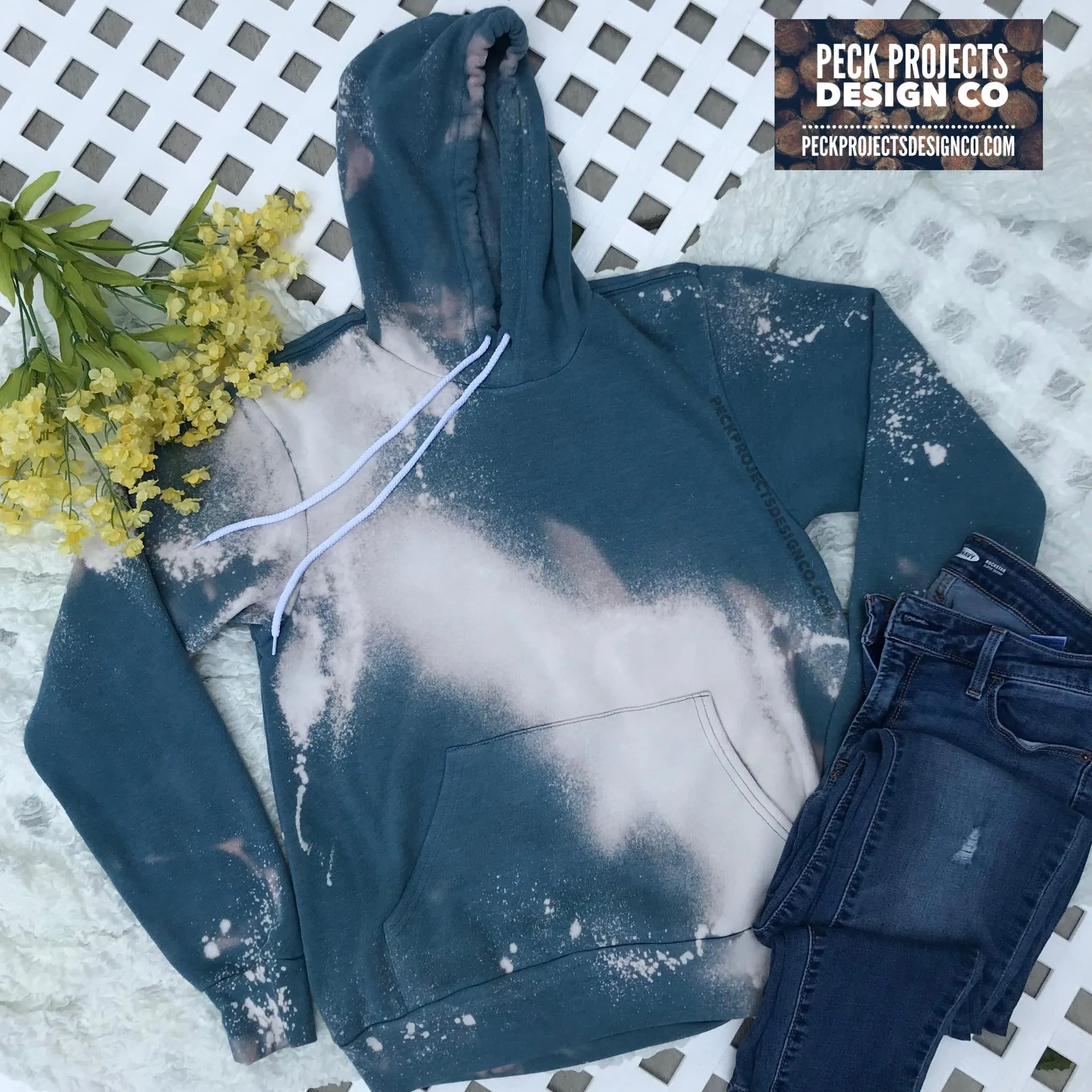 By the Campfire Distressed Hoodie