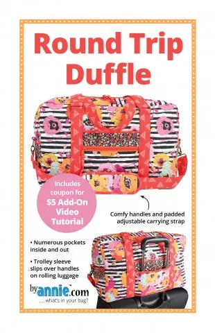 ByAnnie Pattern Round Trip Duffle