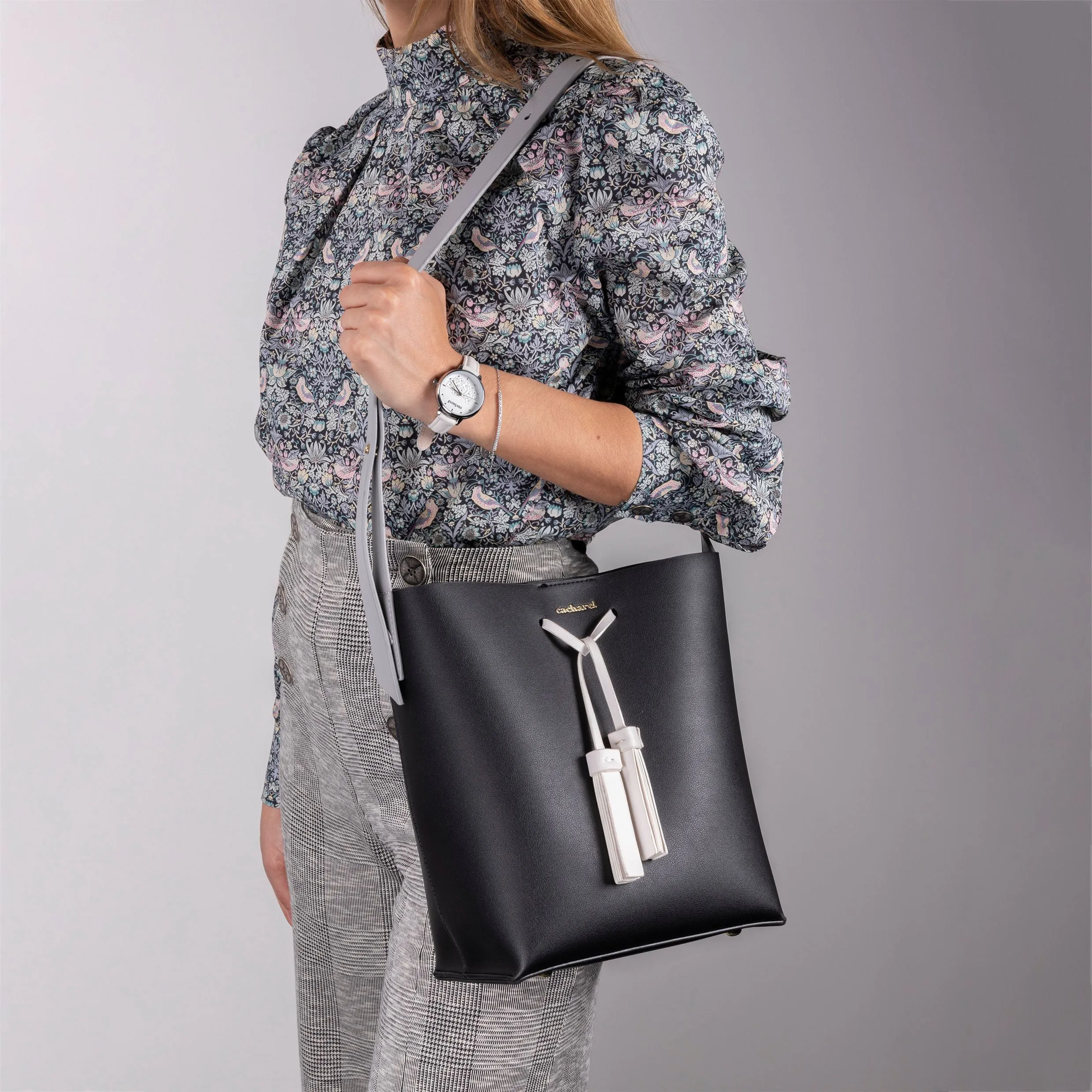 Cacharel CTW837A-Lady bag Tuilerie Black