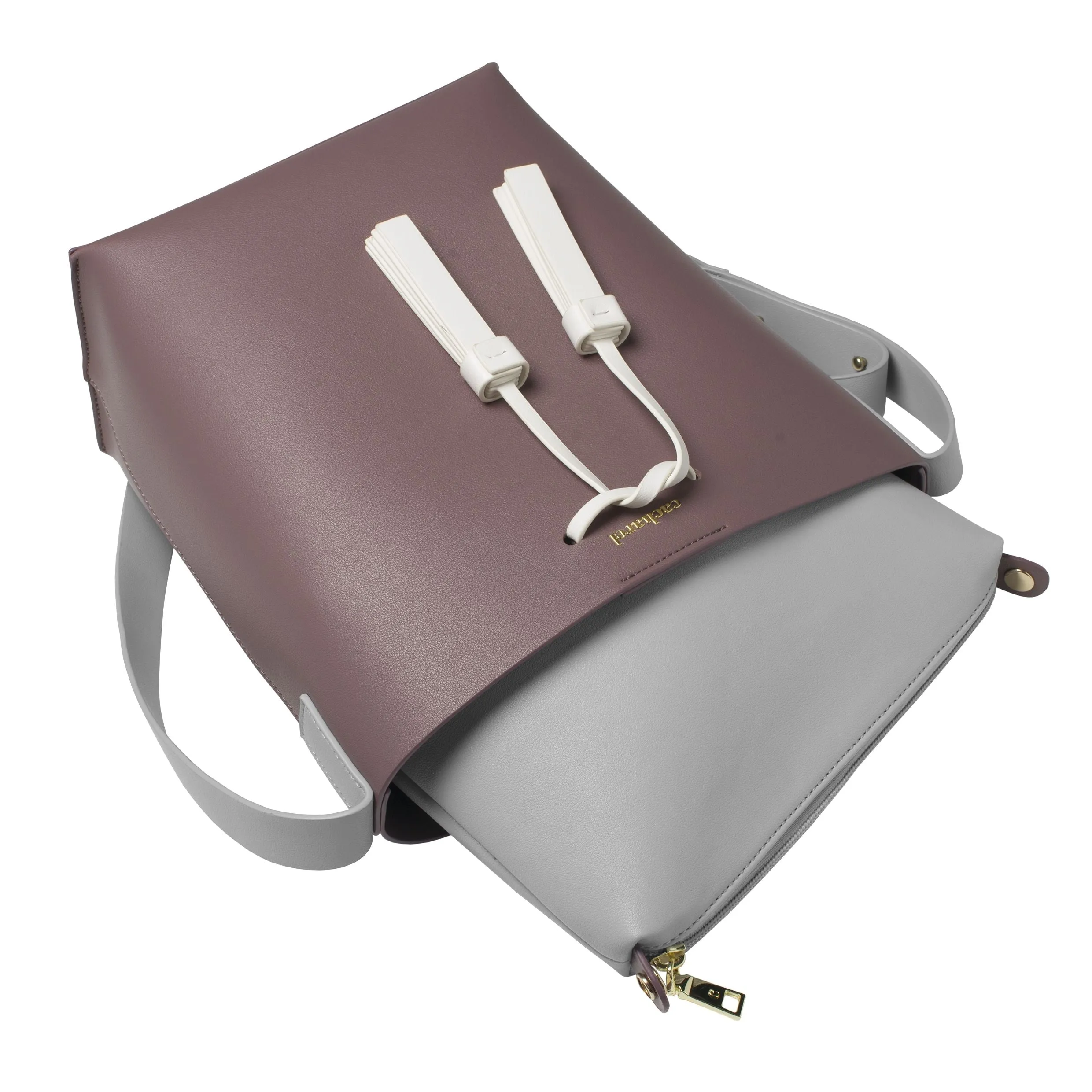 Cacharel CTW837Z-Lady bag Tuilerie Taupe