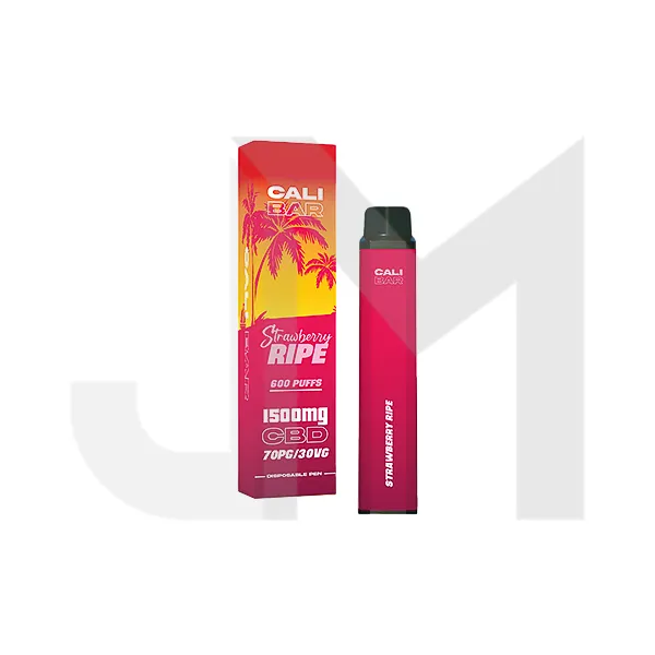 Cali Co 1500mg CBD Disposable Vape - 3000 puffs