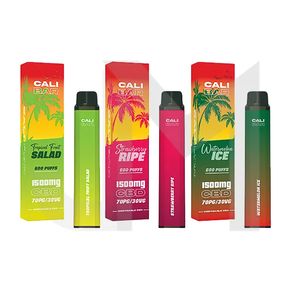 Cali Co 1500mg CBD Disposable Vape - 3000 puffs