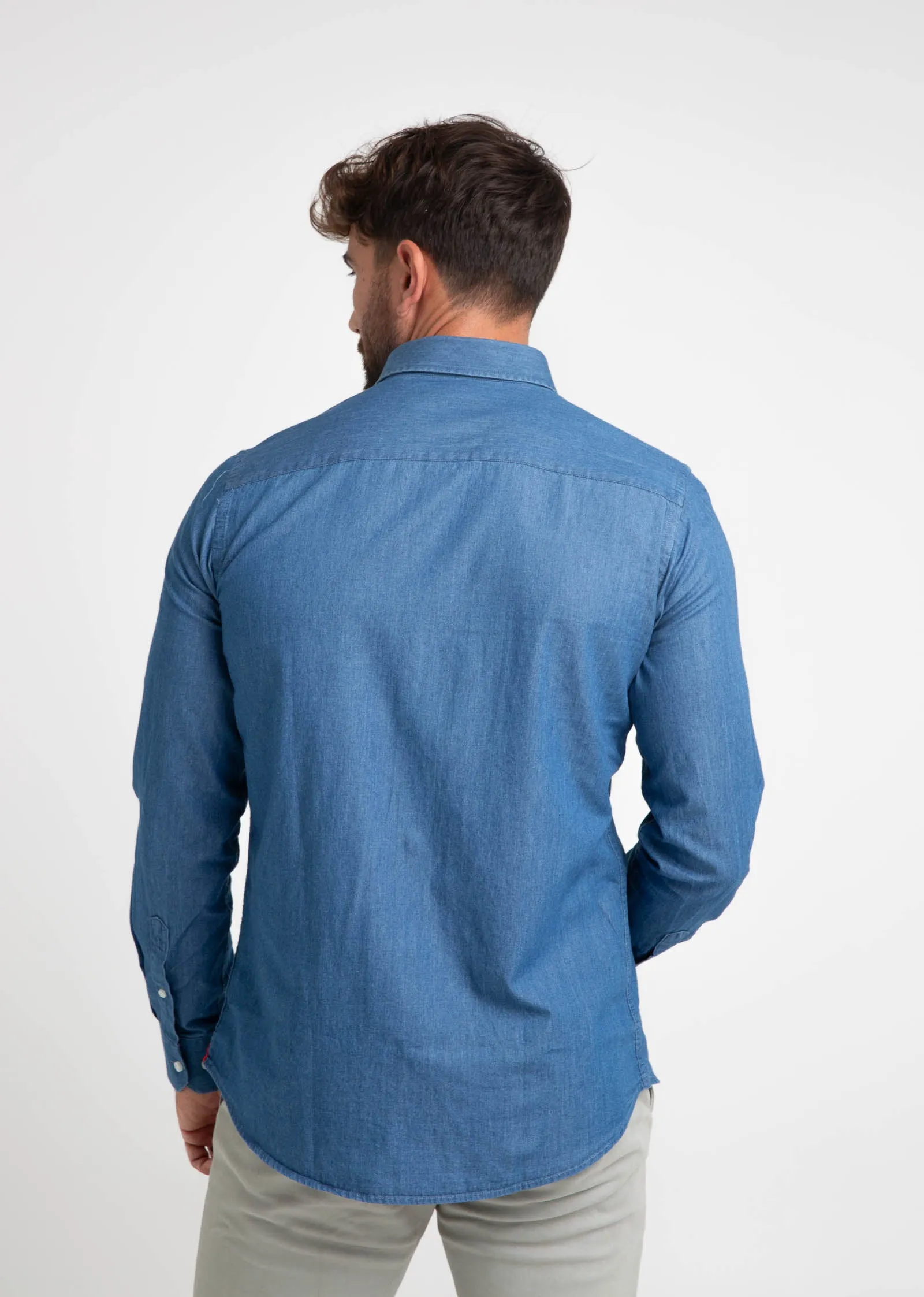 Camisa Denim Stone Washed