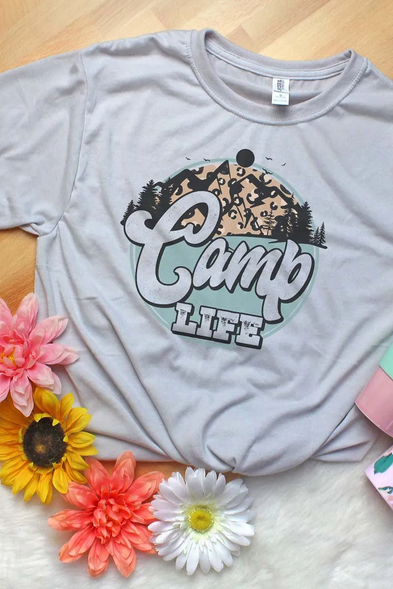 Camp Life Unisex Dri-Power Poly Tee