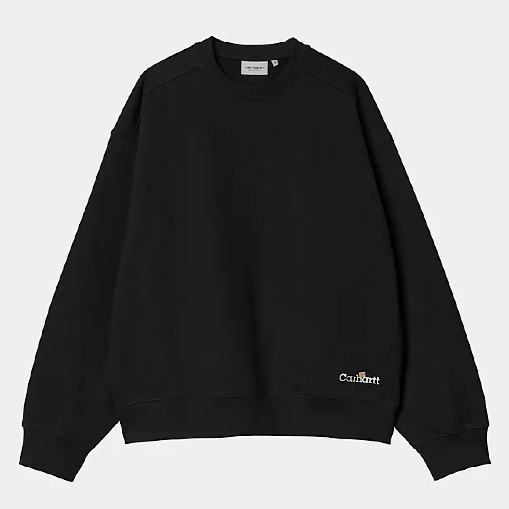 Carhartt WIP - Label Script Sweat - Black