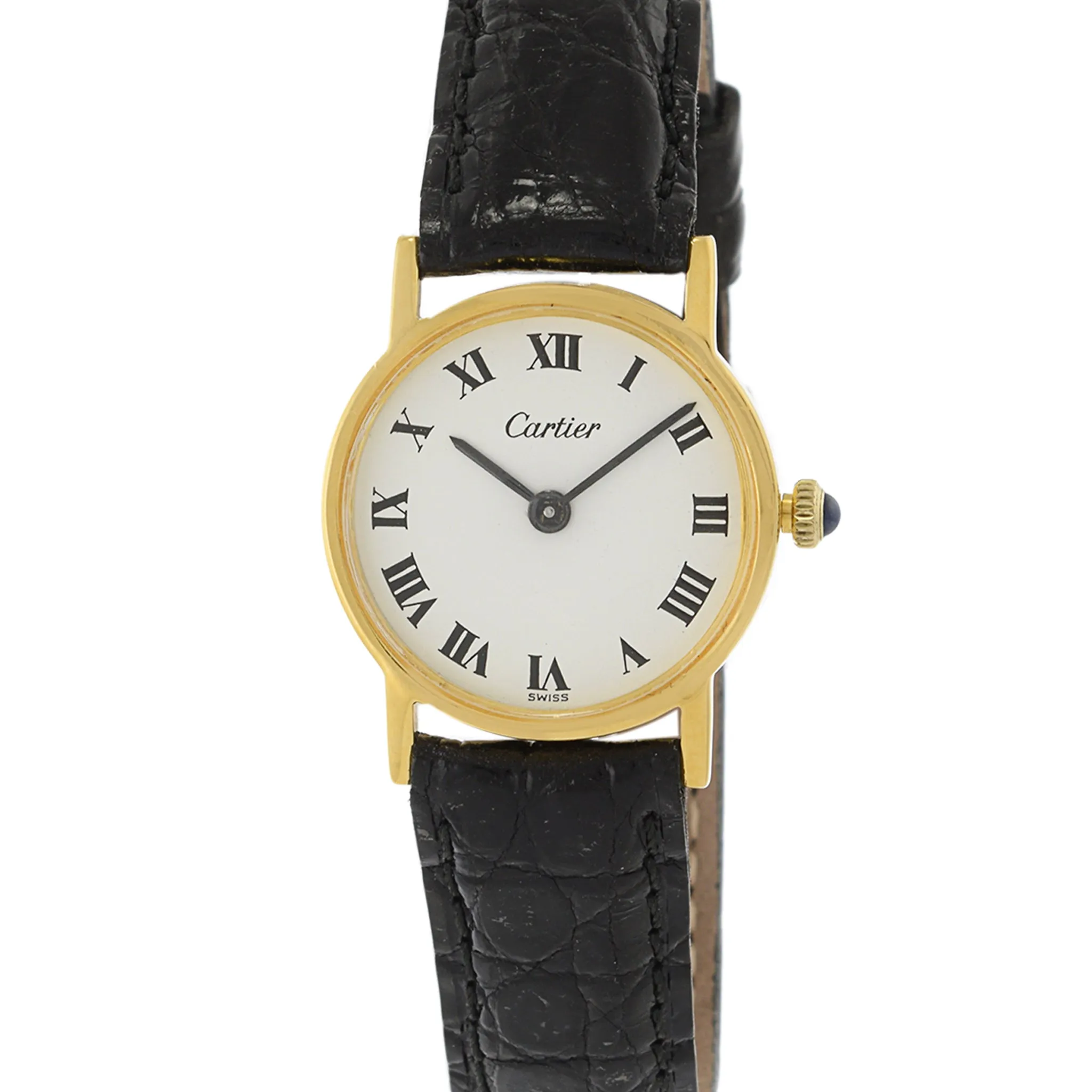 Cartier Calatrava Vermeil 24mm Manual Wind