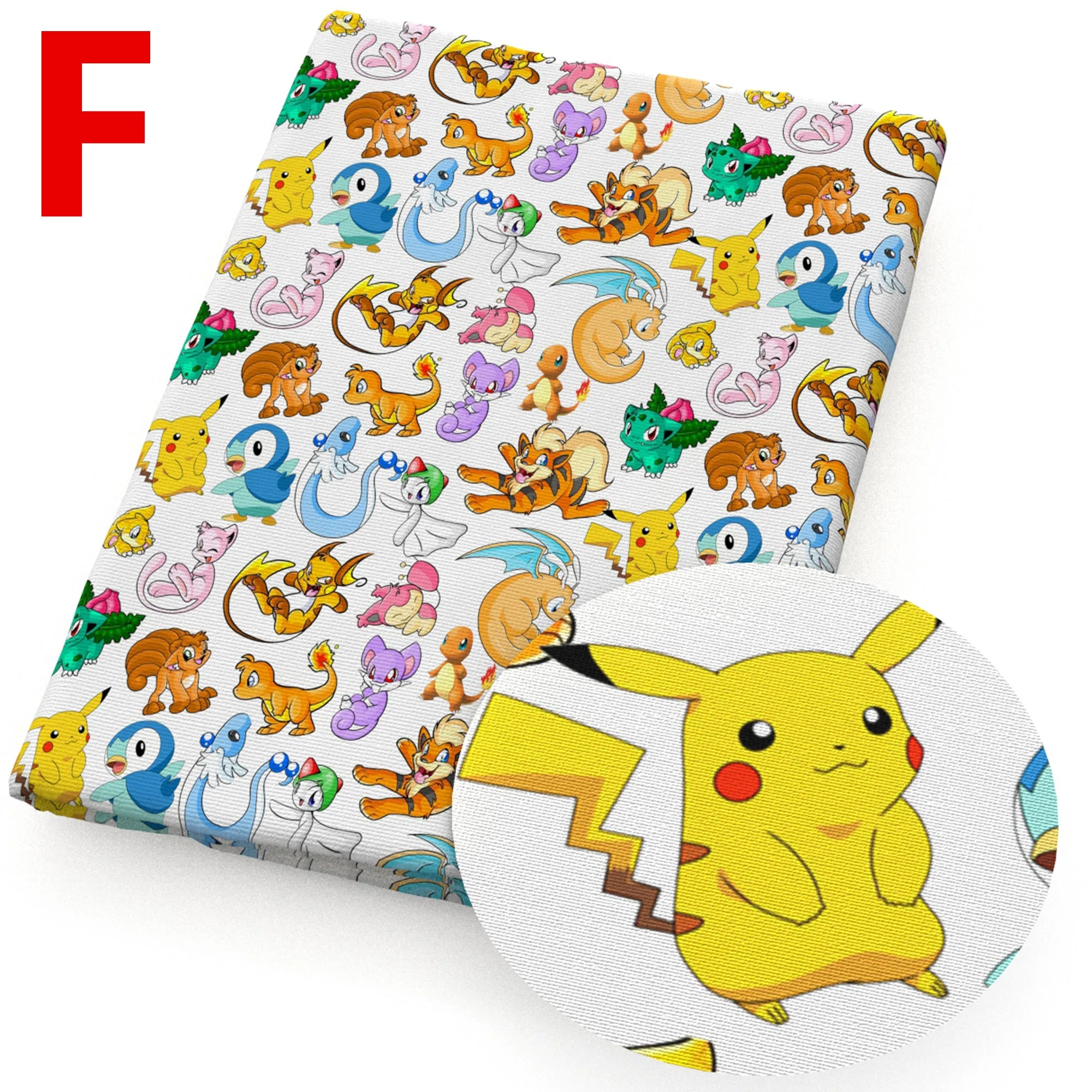 cartoon printed fabric