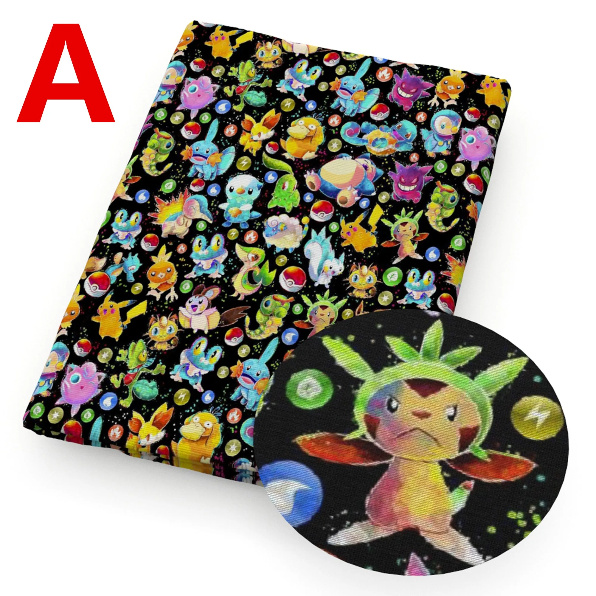 cartoon printed fabric