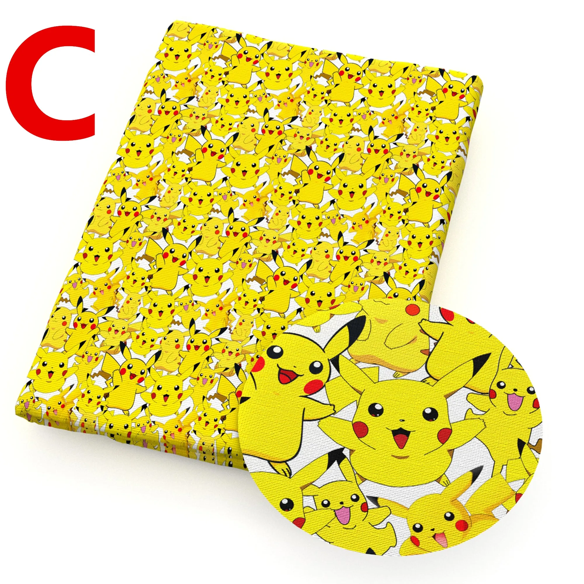 cartoon printed fabric