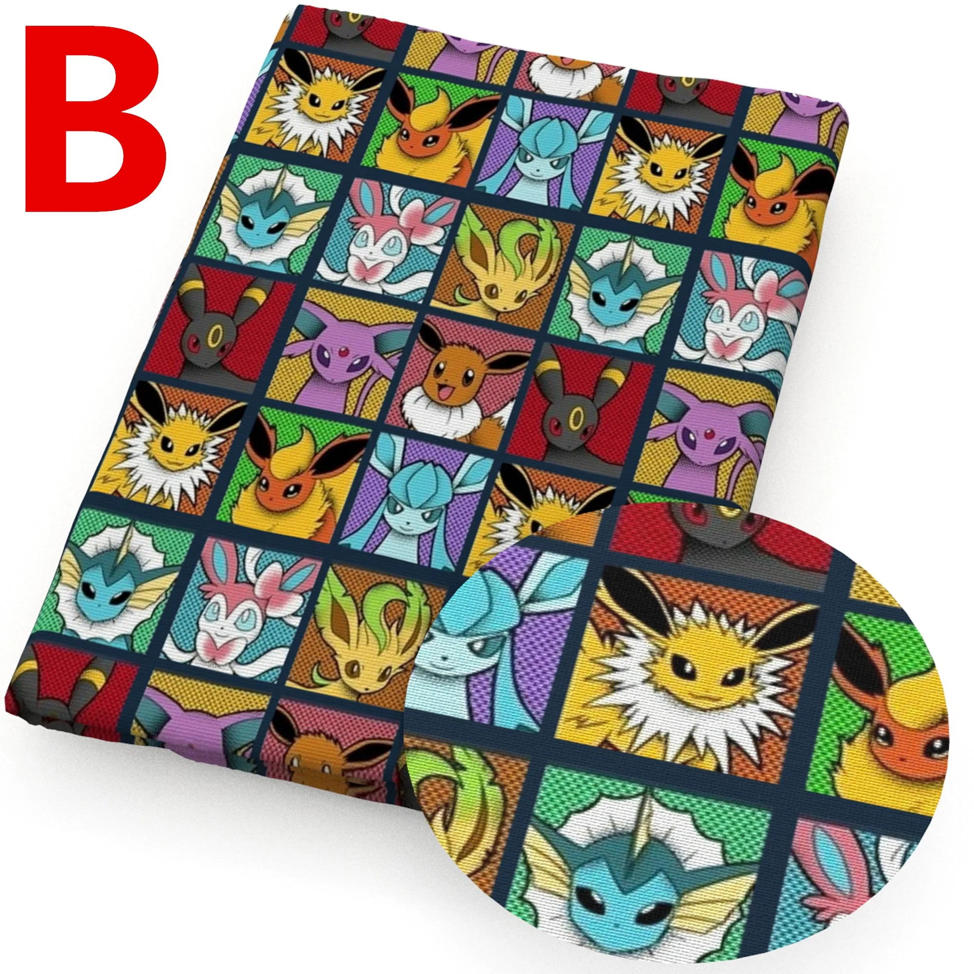 cartoon printed fabric