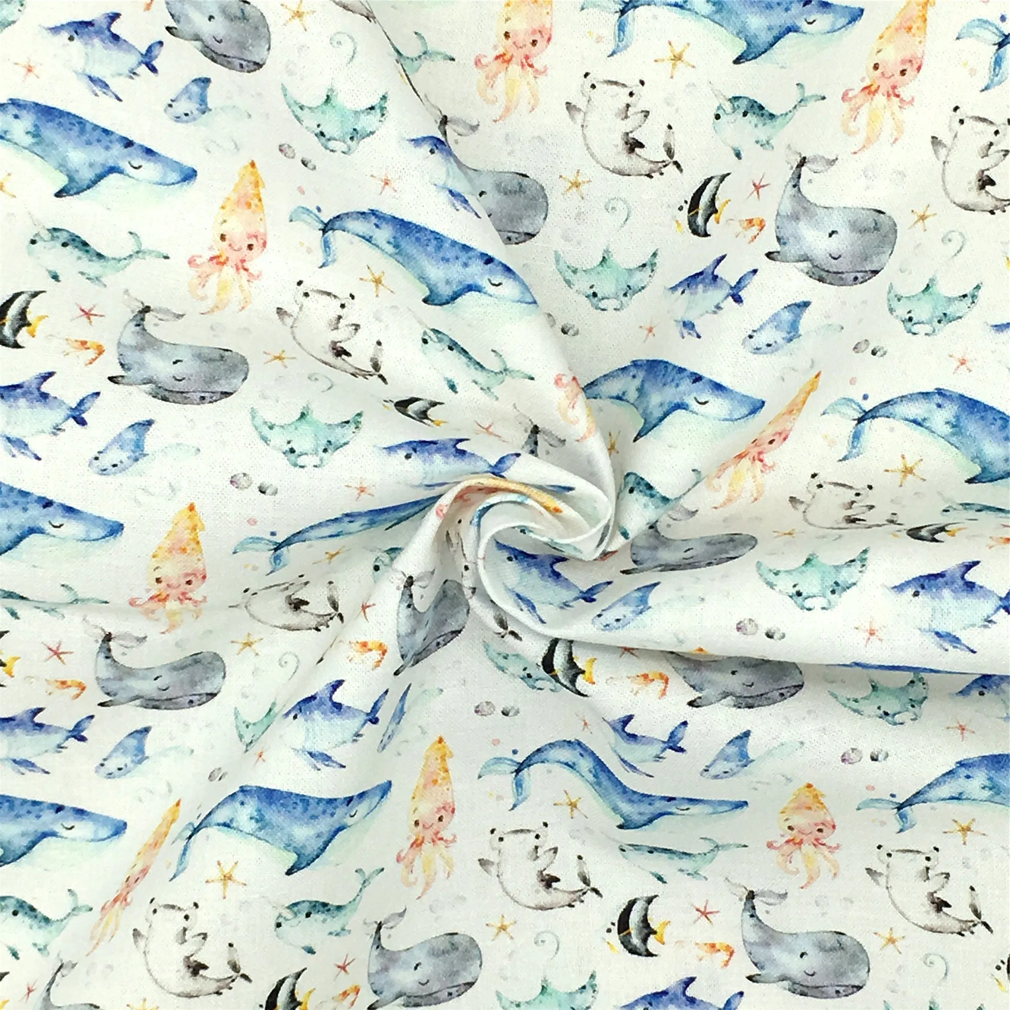 Cartoon Theme Printed Fabric