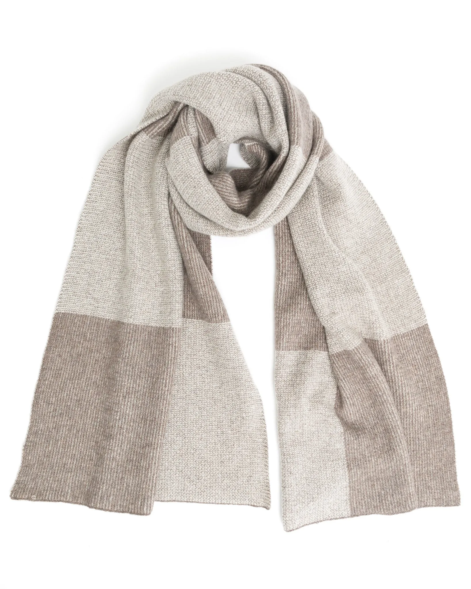 Cashmere Plaited Scarf