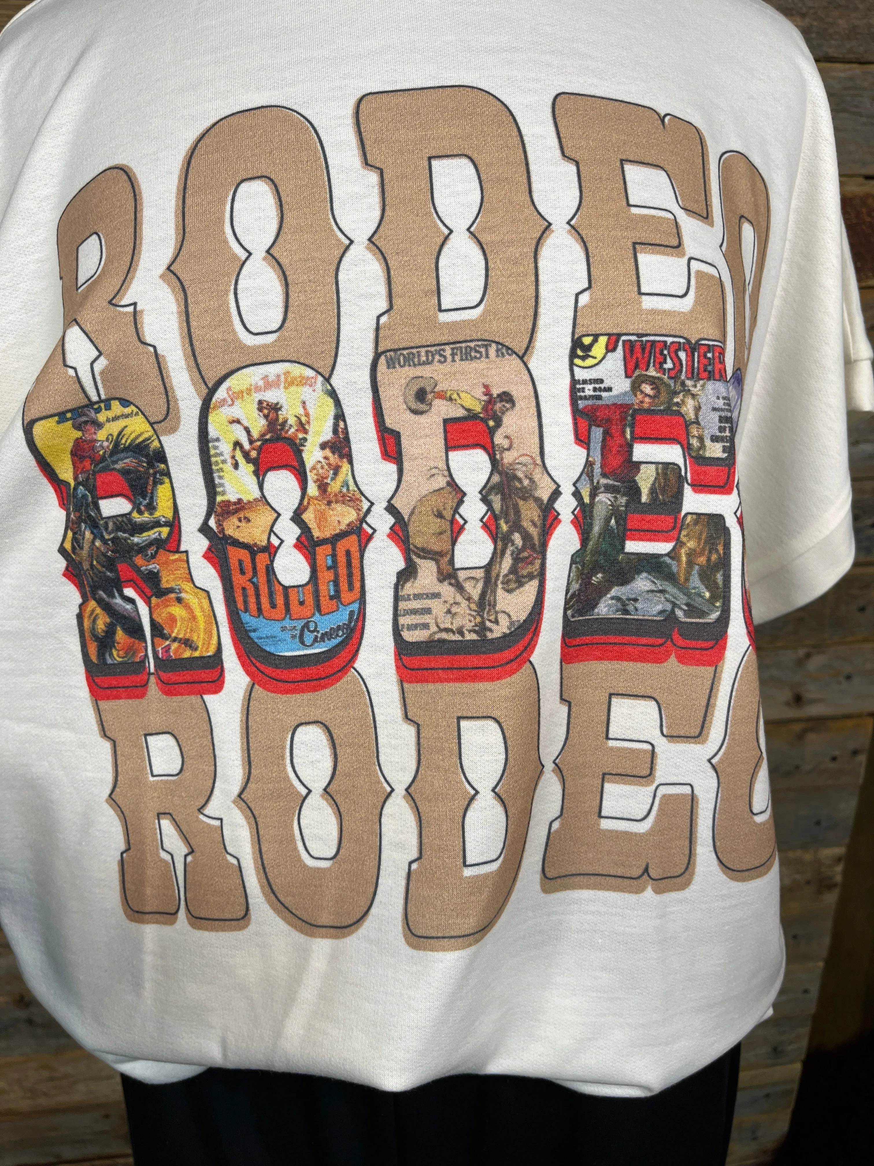 Cassidy Rodeo Graphic Short Sleeve Top