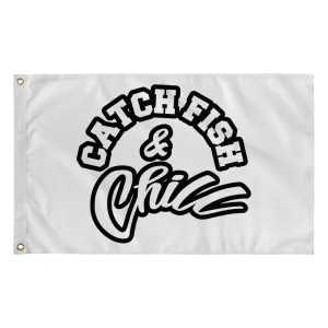 CATCH FISH & CHILL FLAG