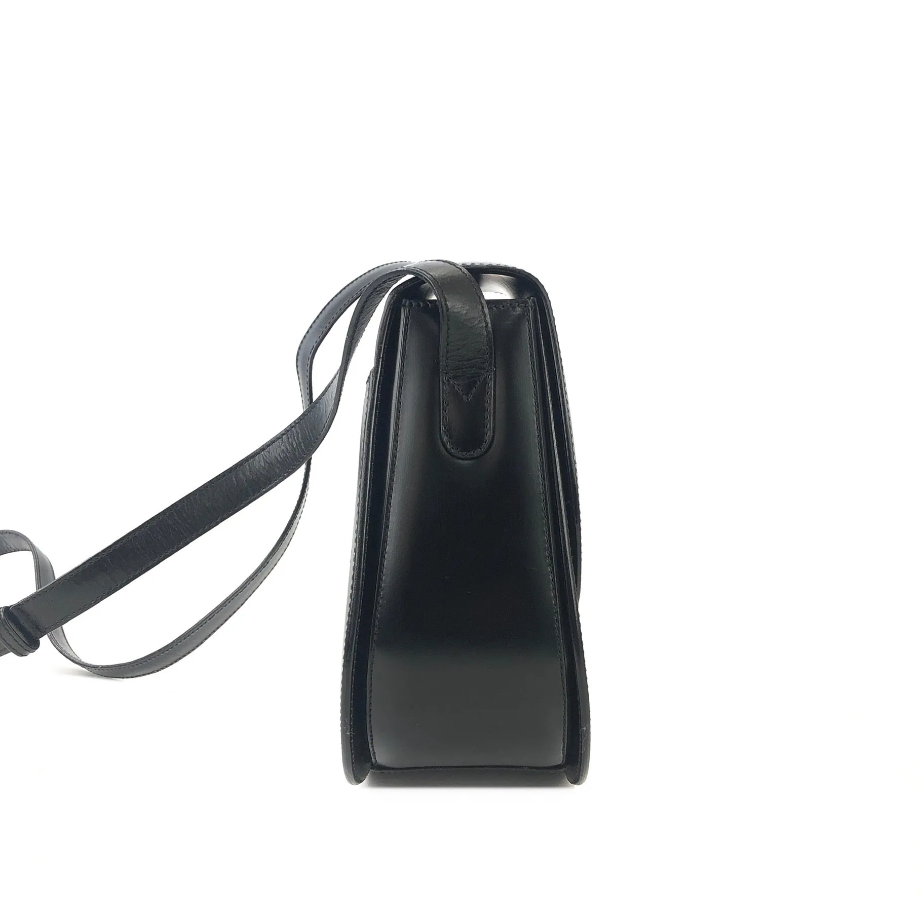 CELINE Crossbody Shoulderbag Black Vintage Old CELINE vbfwhs