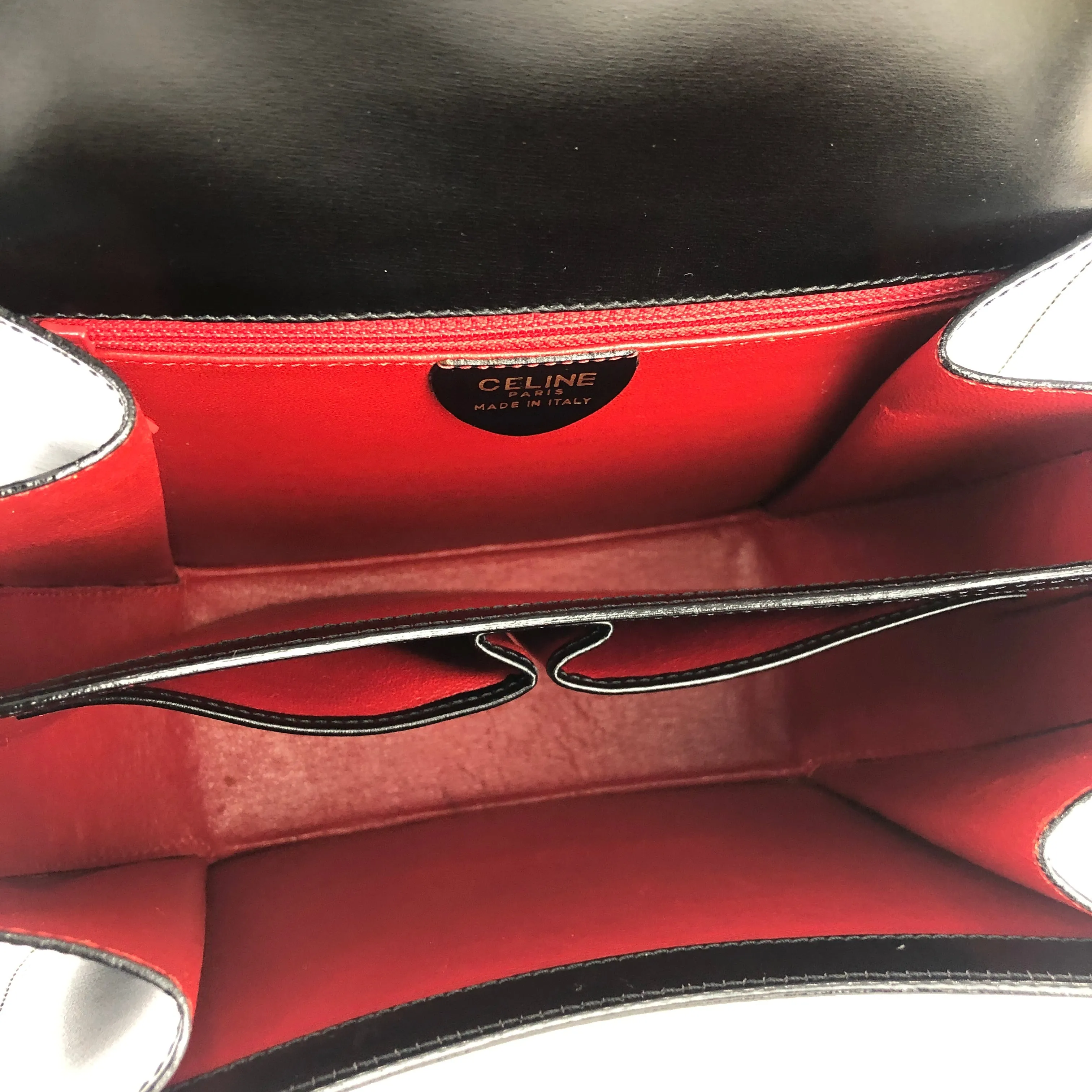 CELINE Crossbody Shoulderbag Black Vintage Old CELINE vbfwhs