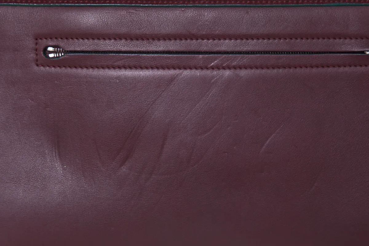 Celine Multicolor Diamond Suede & Pony Hair Shoulder Bag