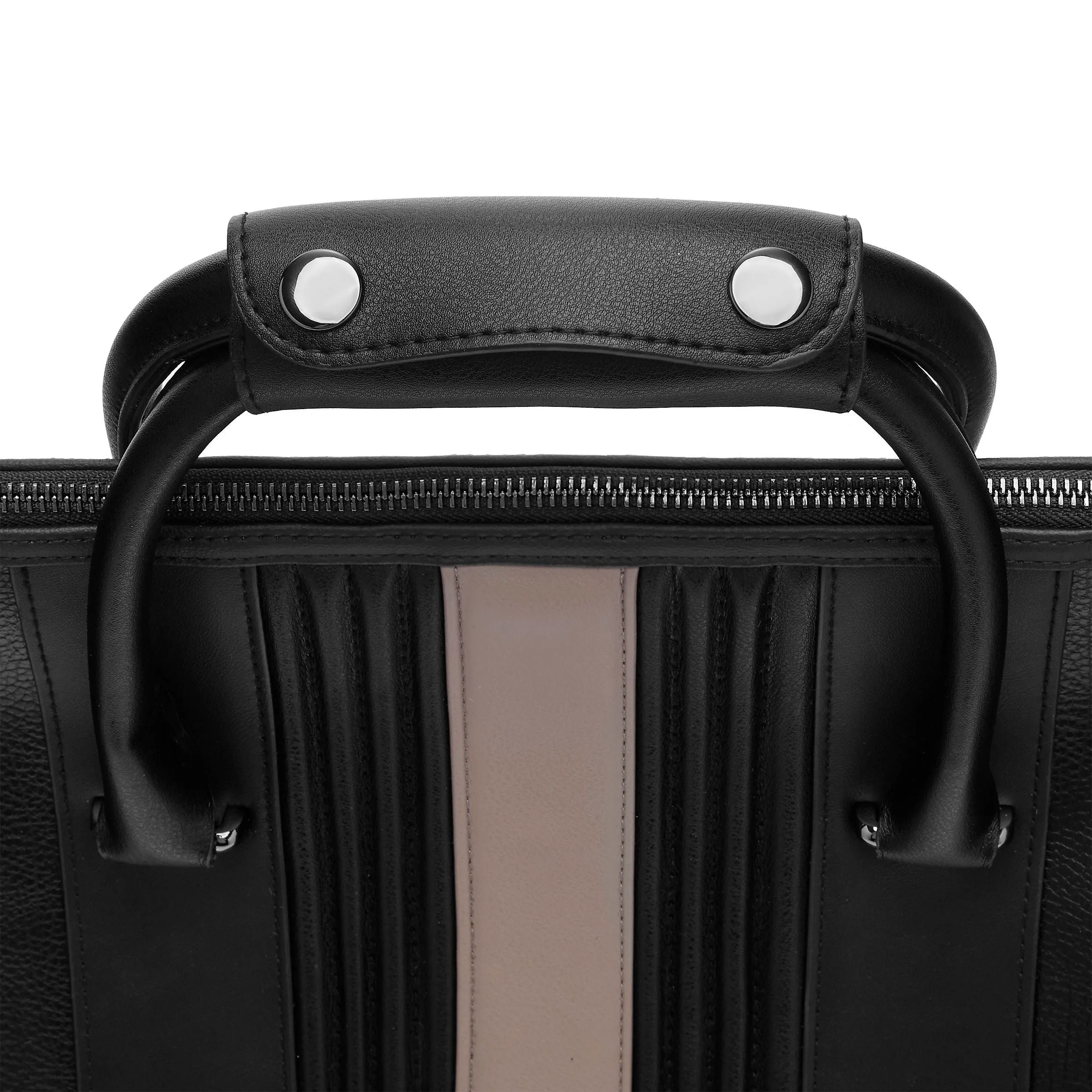 CERRUTI 1881 NTB406X - Travel bag Delano Taupe & Black