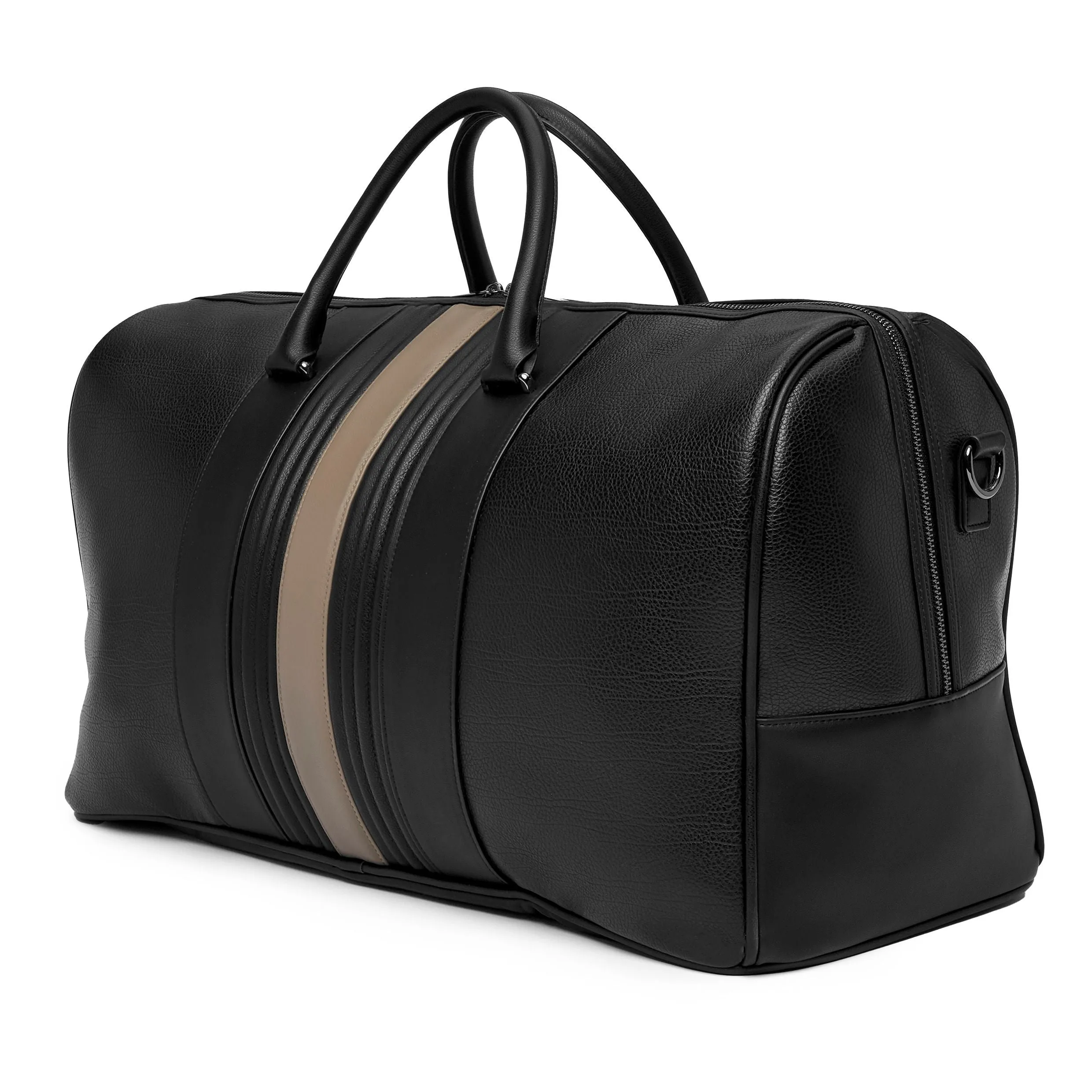 CERRUTI 1881 NTB406X - Travel bag Delano Taupe & Black