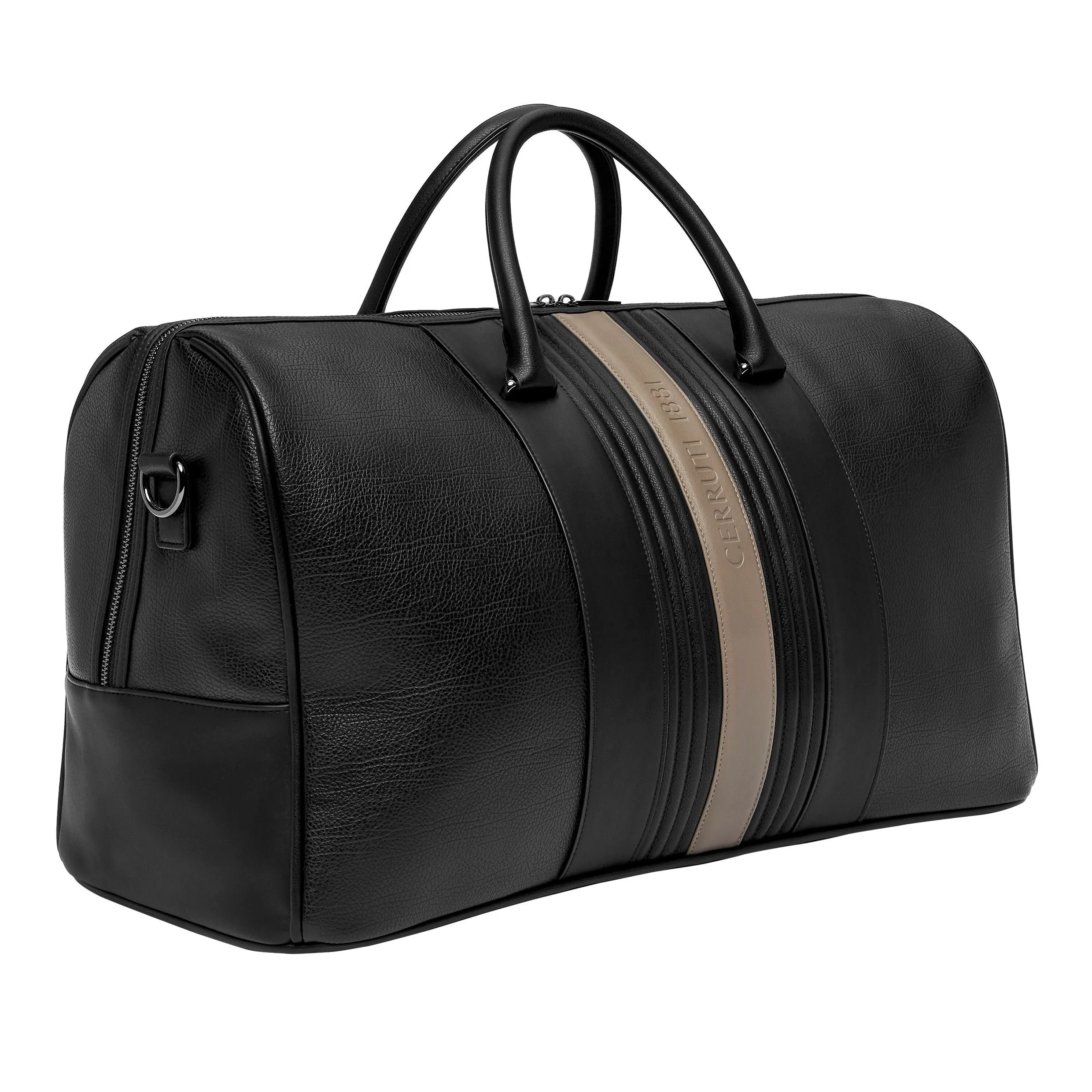 CERRUTI 1881 NTB406X - Travel bag Delano Taupe & Black