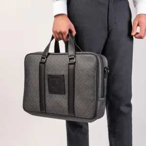Cerruti 1881 NTD203J-Document bag Logomania Grey