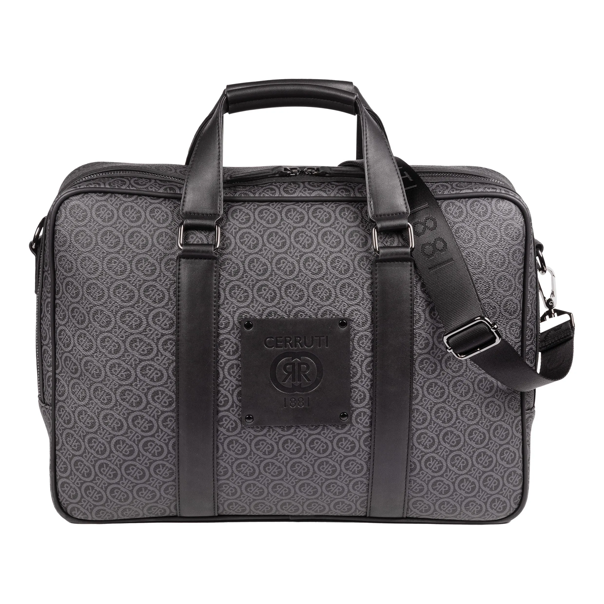 Cerruti 1881 NTD203J-Document bag Logomania Grey
