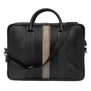 CERRUTI 1881 NTD406X - Document bag Delano Taupe & Black