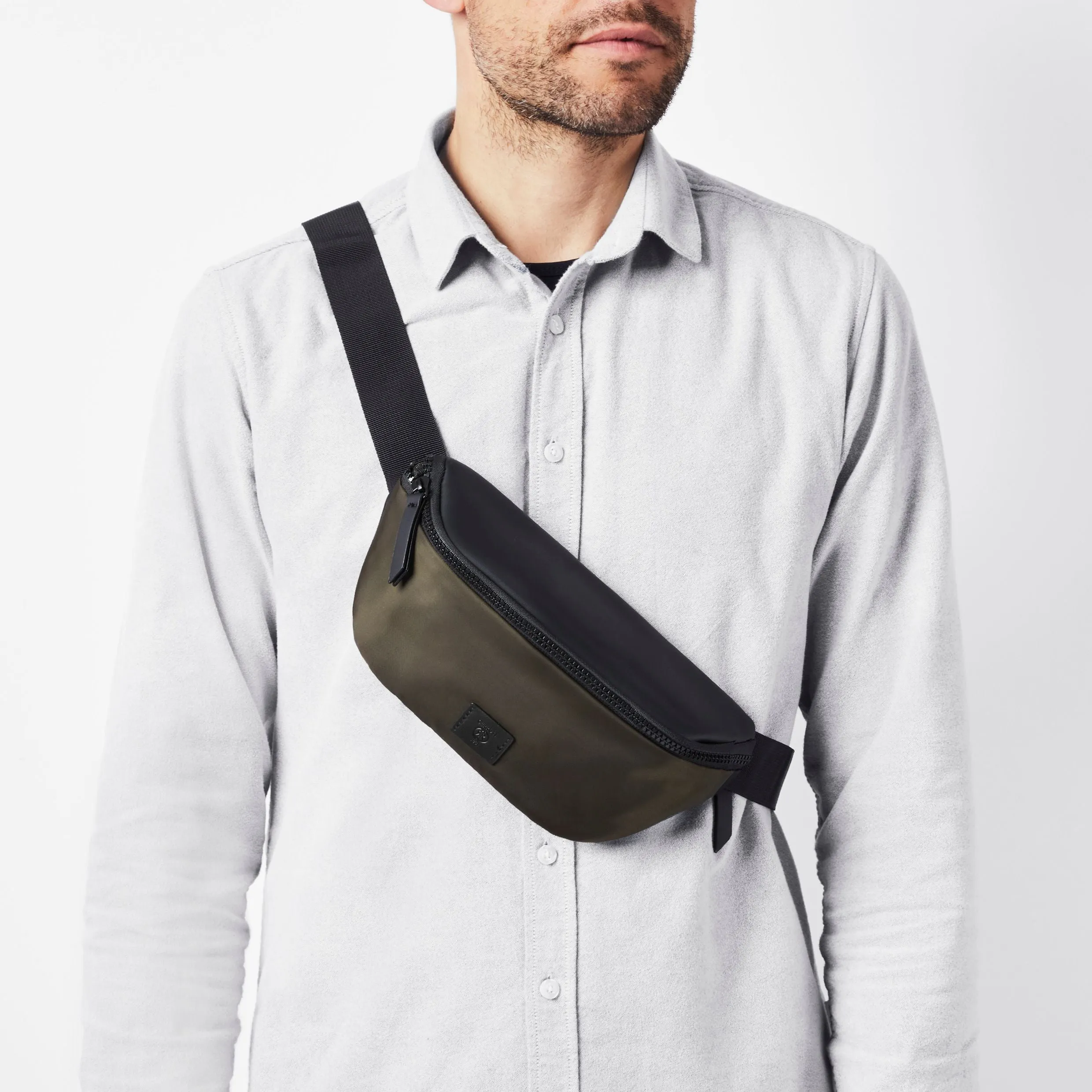 Cerruti 1881 NTJ328T-Waistpack Block Khaki