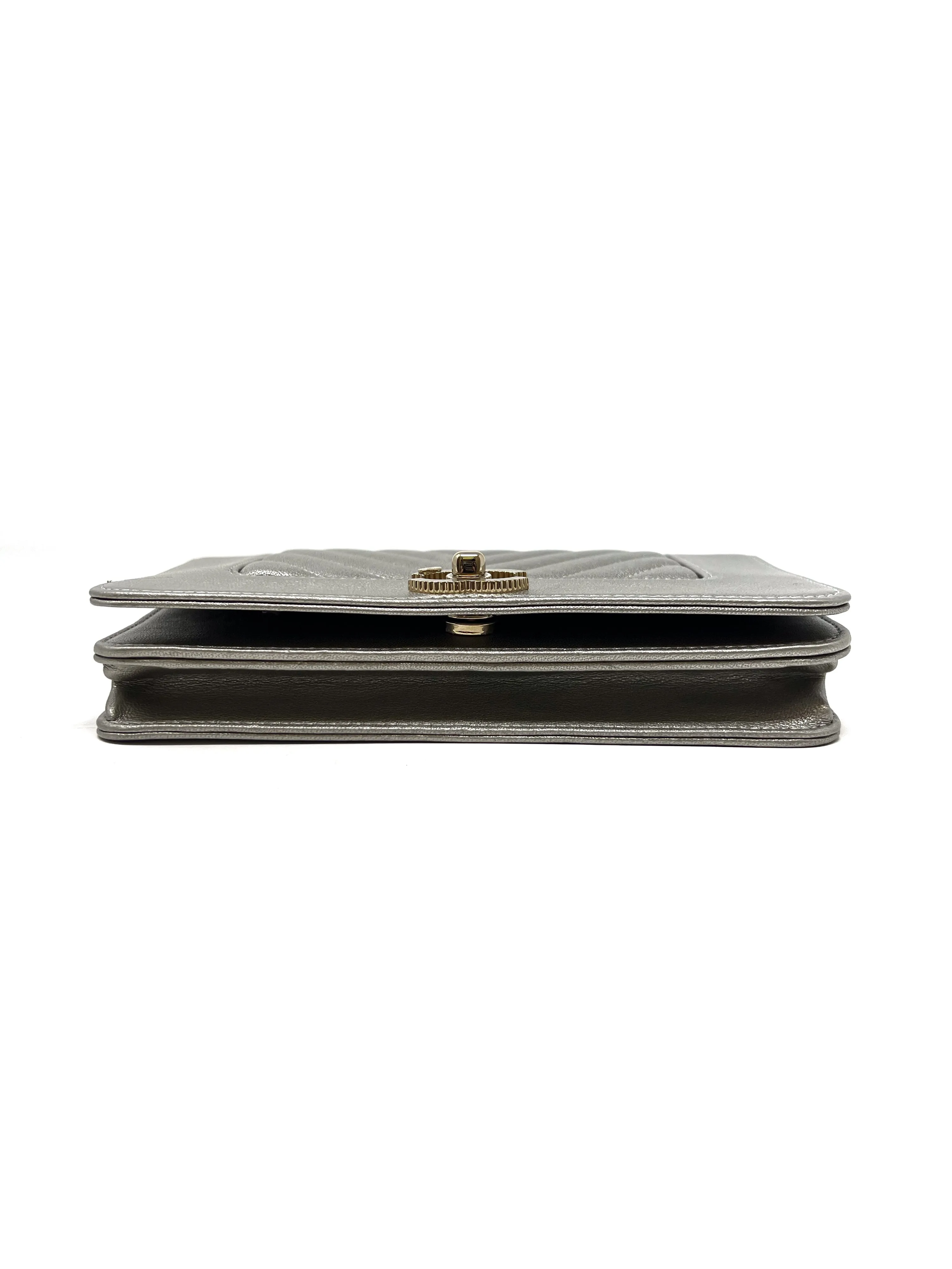Chanel '17-'18 'Mademoiselle Vintage' Chevron WOC