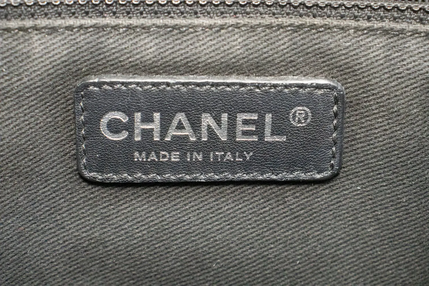 CHANEL Caviar GST 13" Grand Shopping Tote Chain Shoulder Bag Black m13