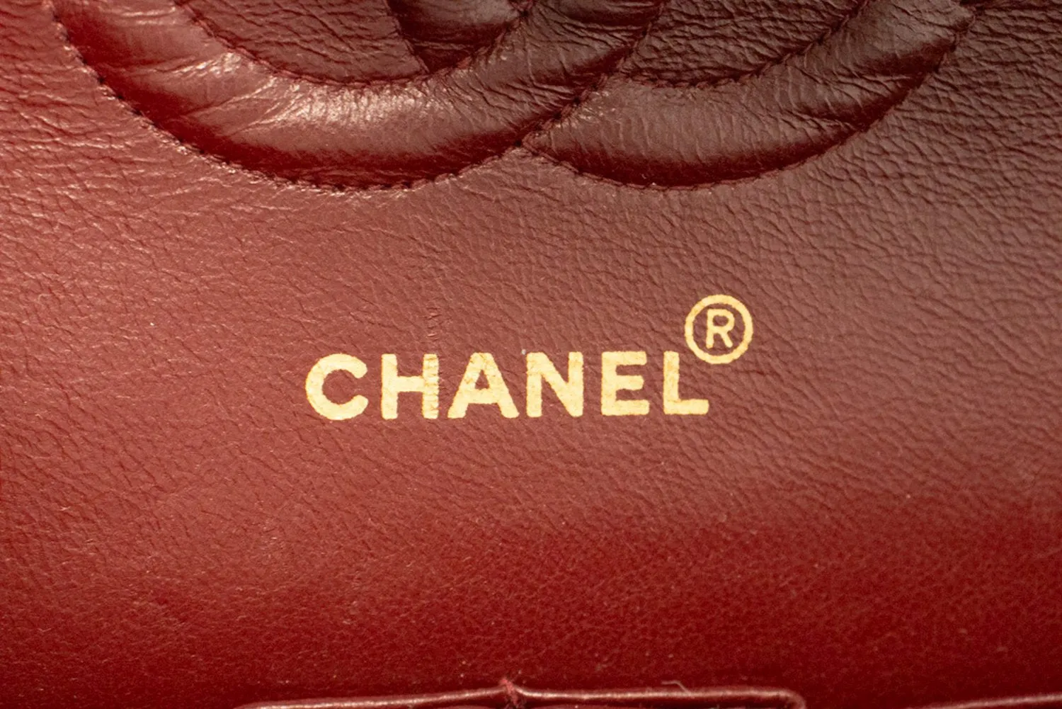 CHANEL Classic Double Flap 10" Chain Shoulder Bag Black Lambskin m78