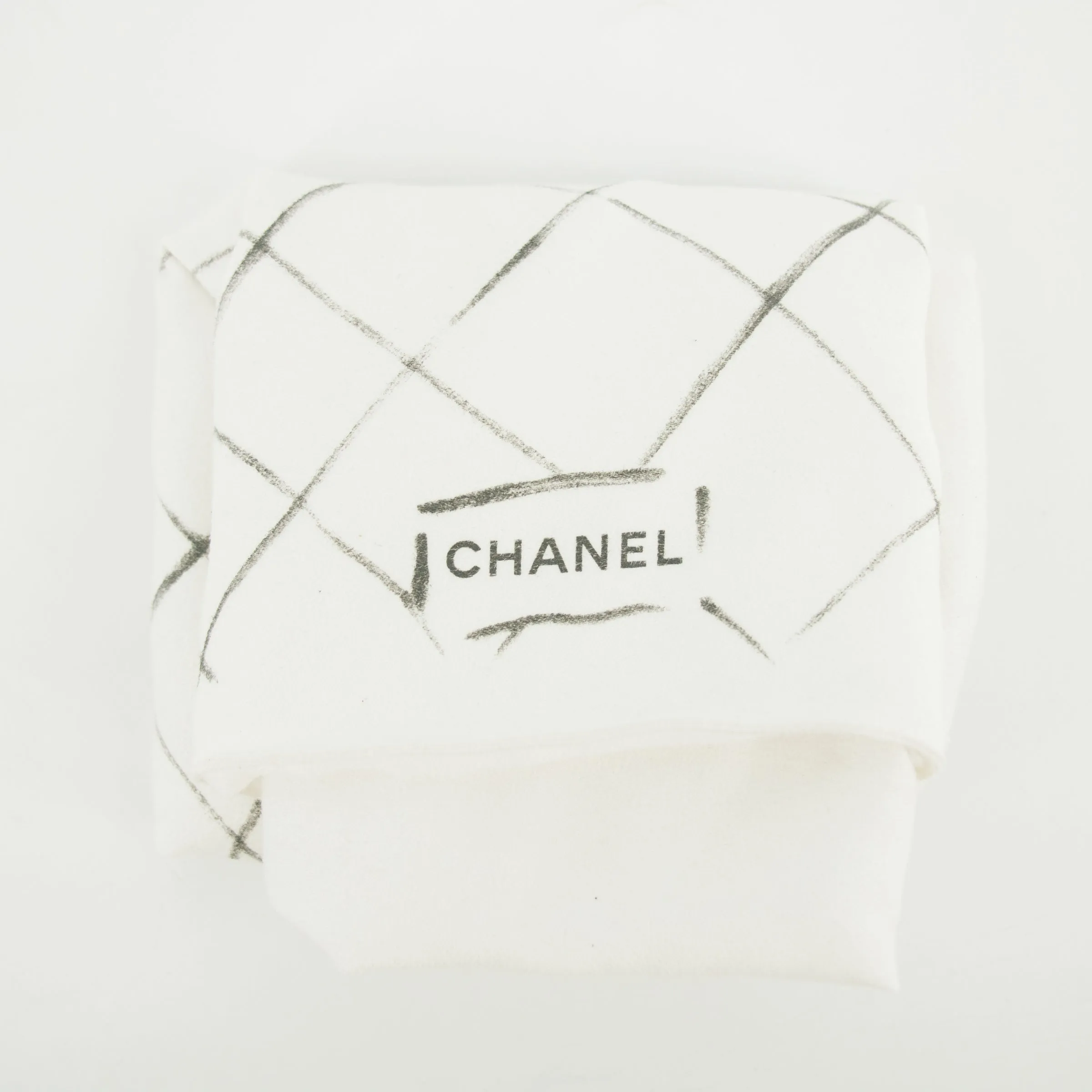 Chanel Double Flap Bag Quilted Lamb Skin Black &amp; Gold Large 28 Series-#2708