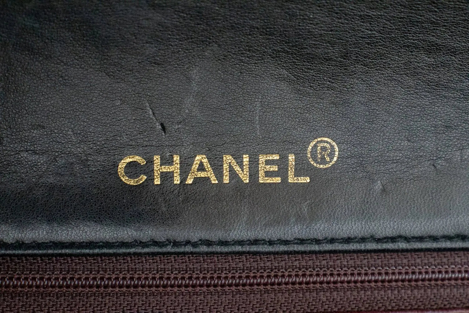 CHANEL Full Flap Chain Shoulder Bag Crossbody Black Quilted Lamb n22