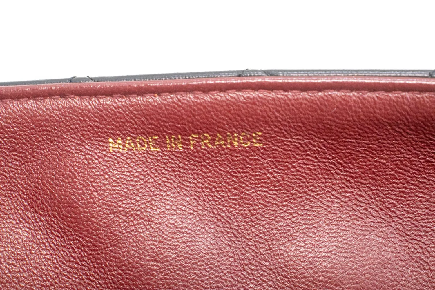CHANEL Full Flap Chain Shoulder Bag Crossbody Black Quilted Lamb n67