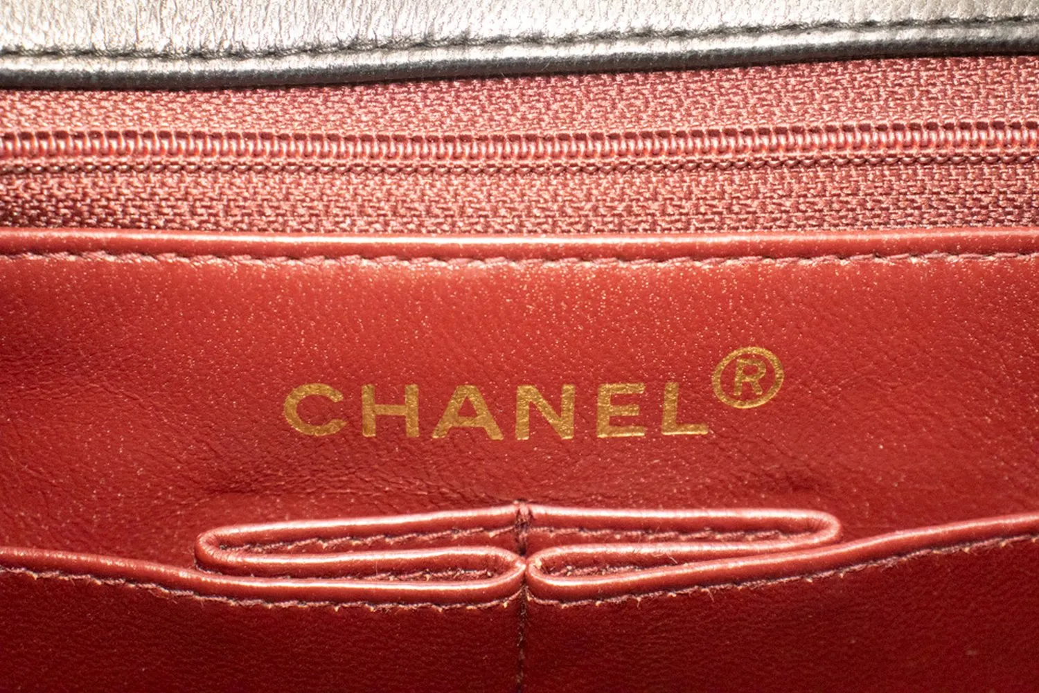 CHANEL Mini Square Small Chain Shoulder Bag Crossbody Black Lamb p03