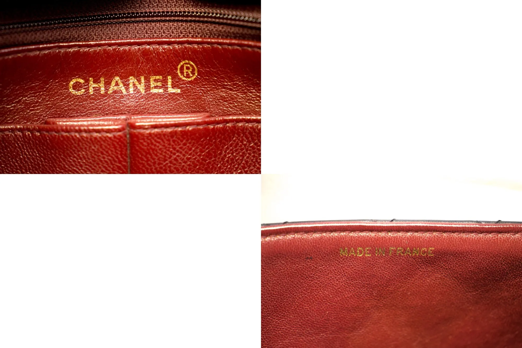CHANEL Mini Square Small Chain Shoulder Bag Crossbody Black Quilt f77