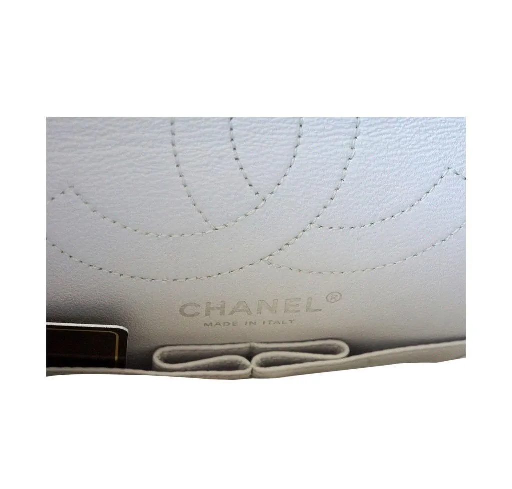 Chanel Small 225 Bag Chalk White