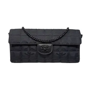 Chanel Travel Ligne E/W Flap Shoulder Bag