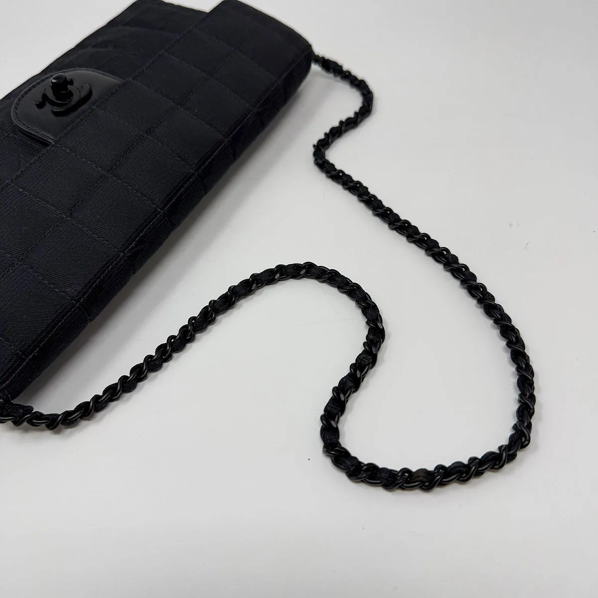 Chanel Travel Ligne E/W Flap Shoulder Bag