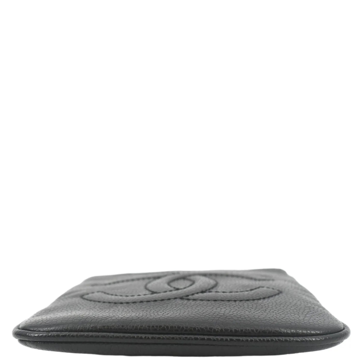 CHANEL Vintage Timeless Caviar Leather Belt Bag Black