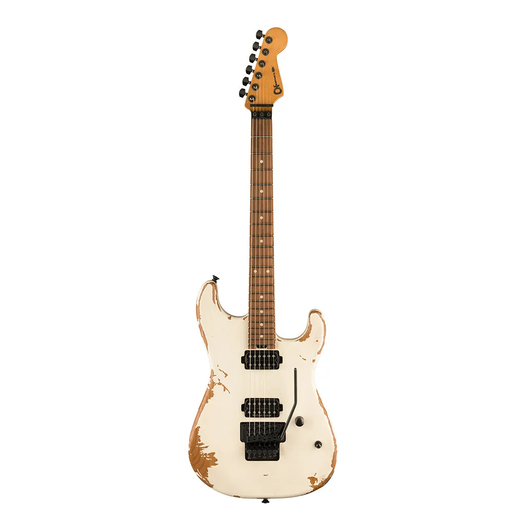 Charvel Pro Mod Relic San Dimas Style 1 HH FR PF Weathered White