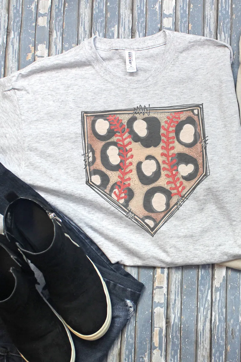 Cheetah Home Plate Unisex Dri-Power Long-Sleeve 50/50 Tee