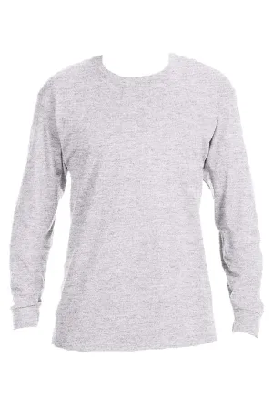 Cheetah Stacked Football Mom Royal Unisex Dri-Power Long-Sleeve 50/50 Tee