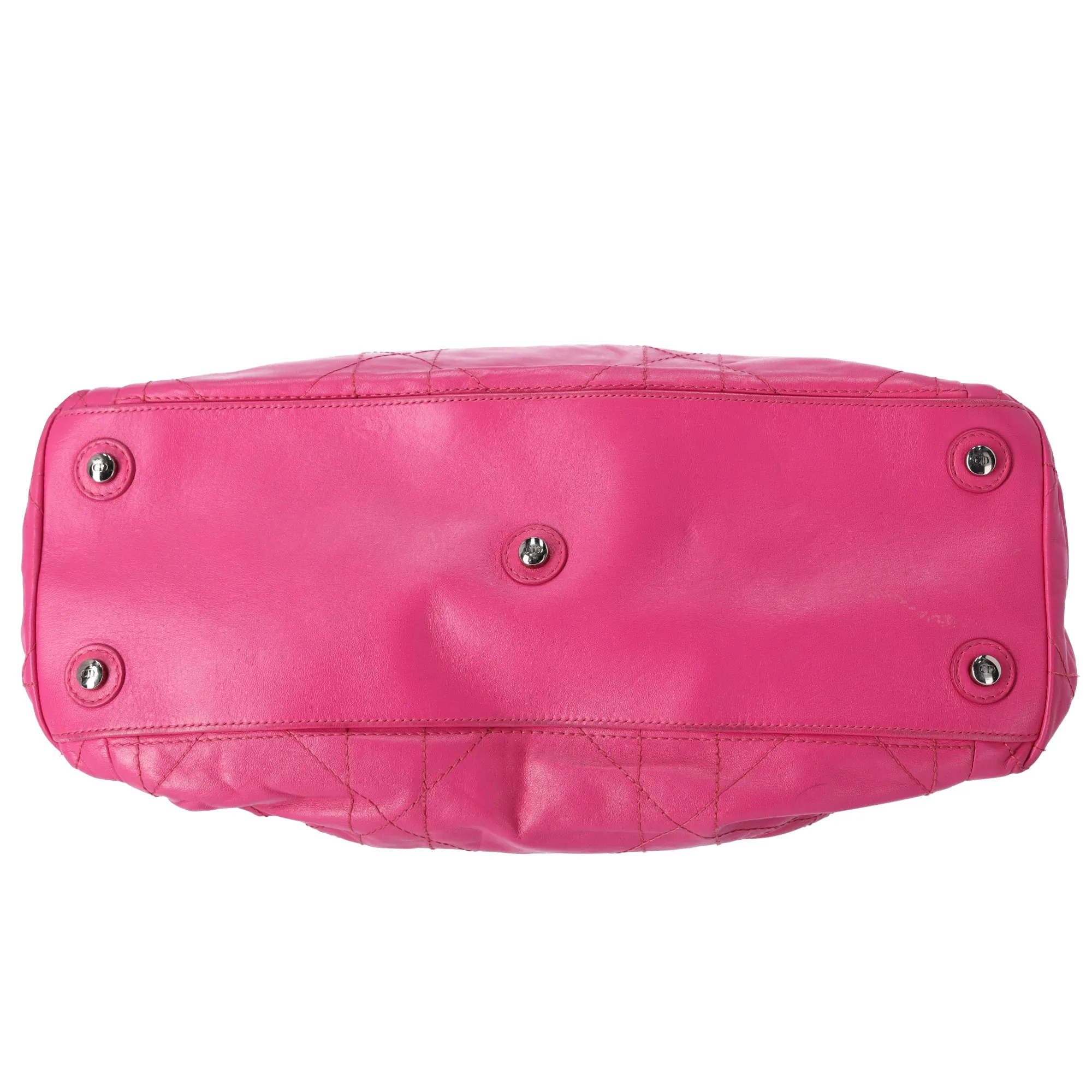 Christian Dior Le Trente Shoulder Bag Pink Quilted Leather