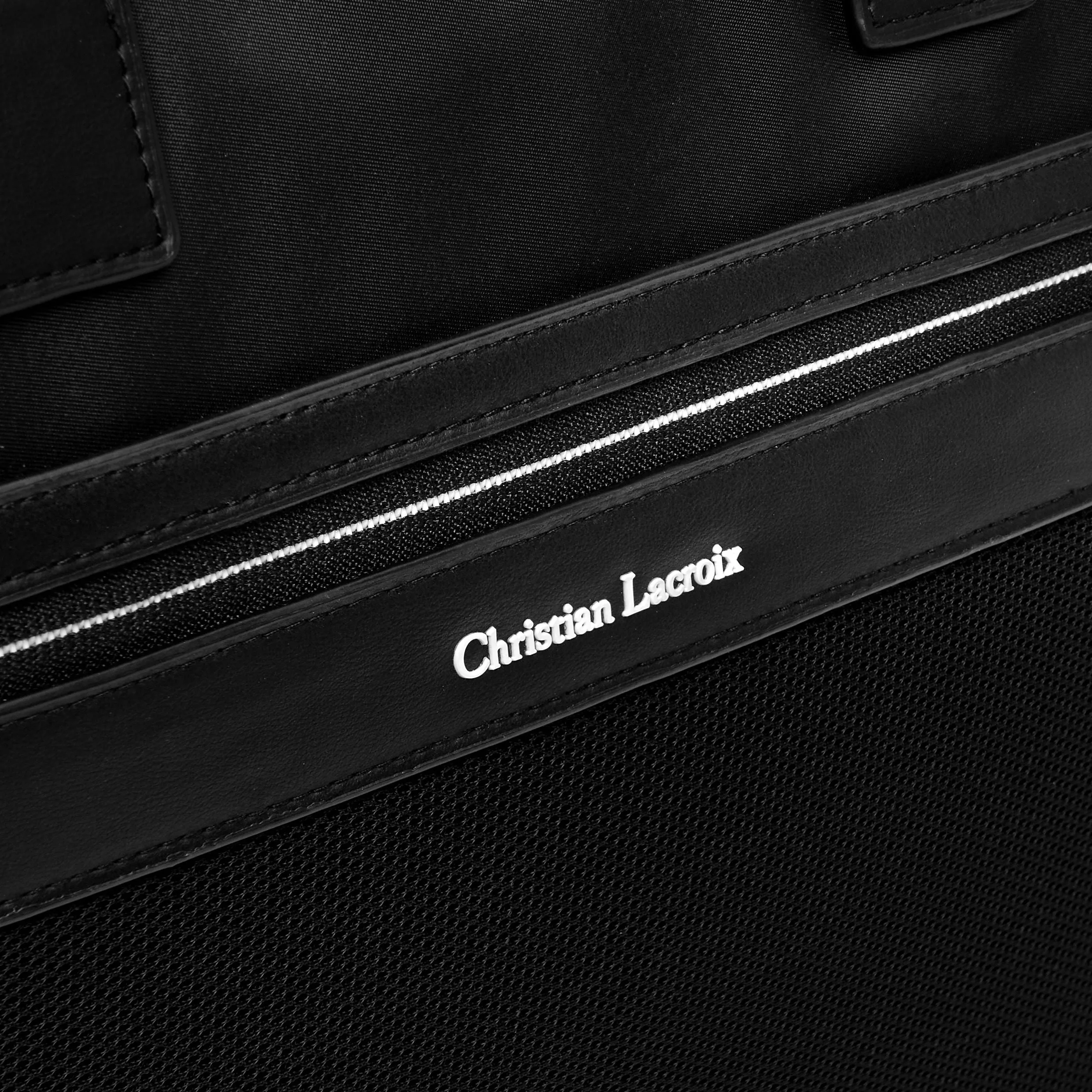 CHRISTIAN LACROIX LTD420A - Document bag Whiteline Black