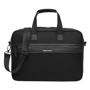 CHRISTIAN LACROIX LTD420A - Document bag Whiteline Black