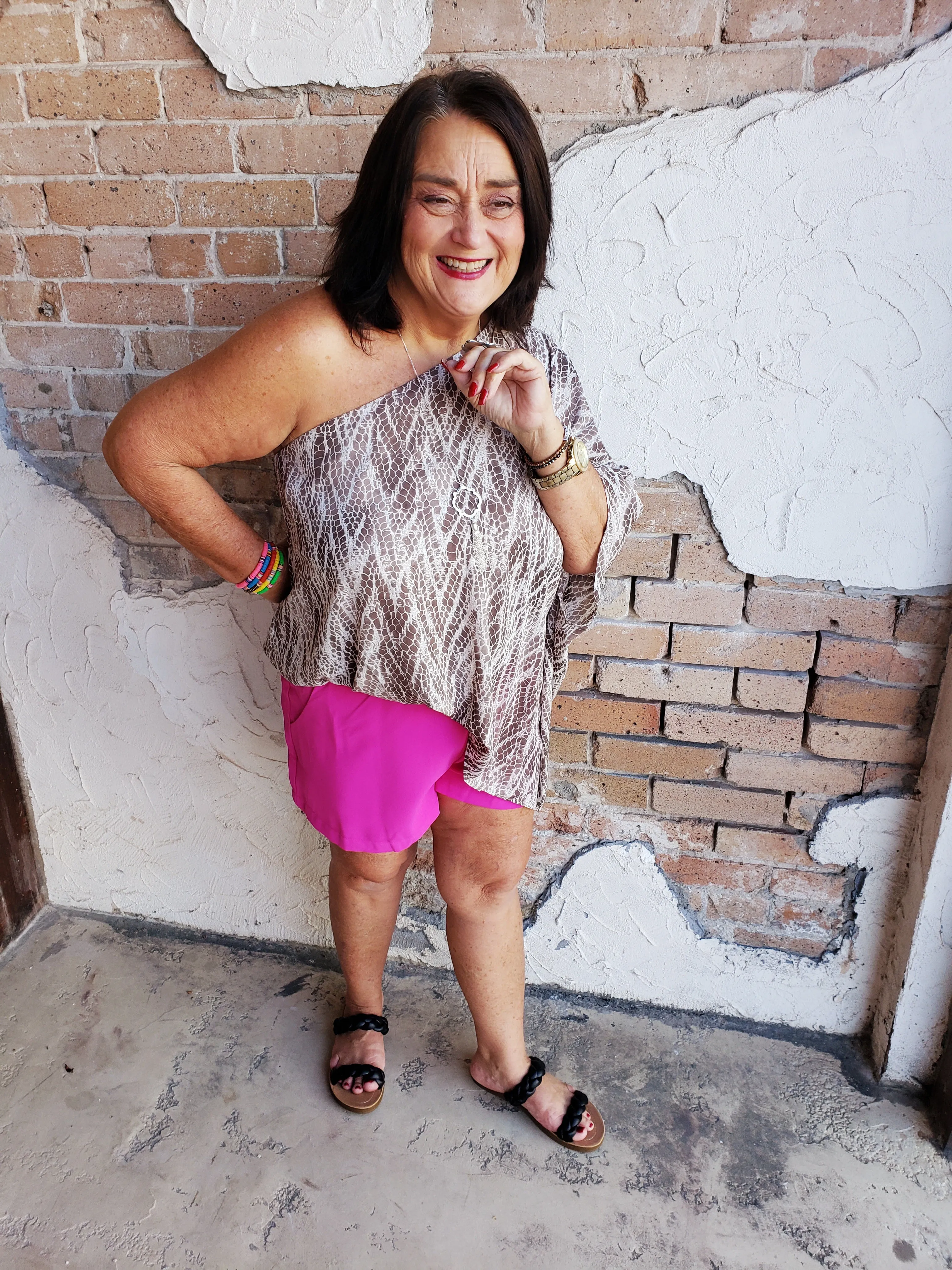 Christina Blouse: Mocha Mix