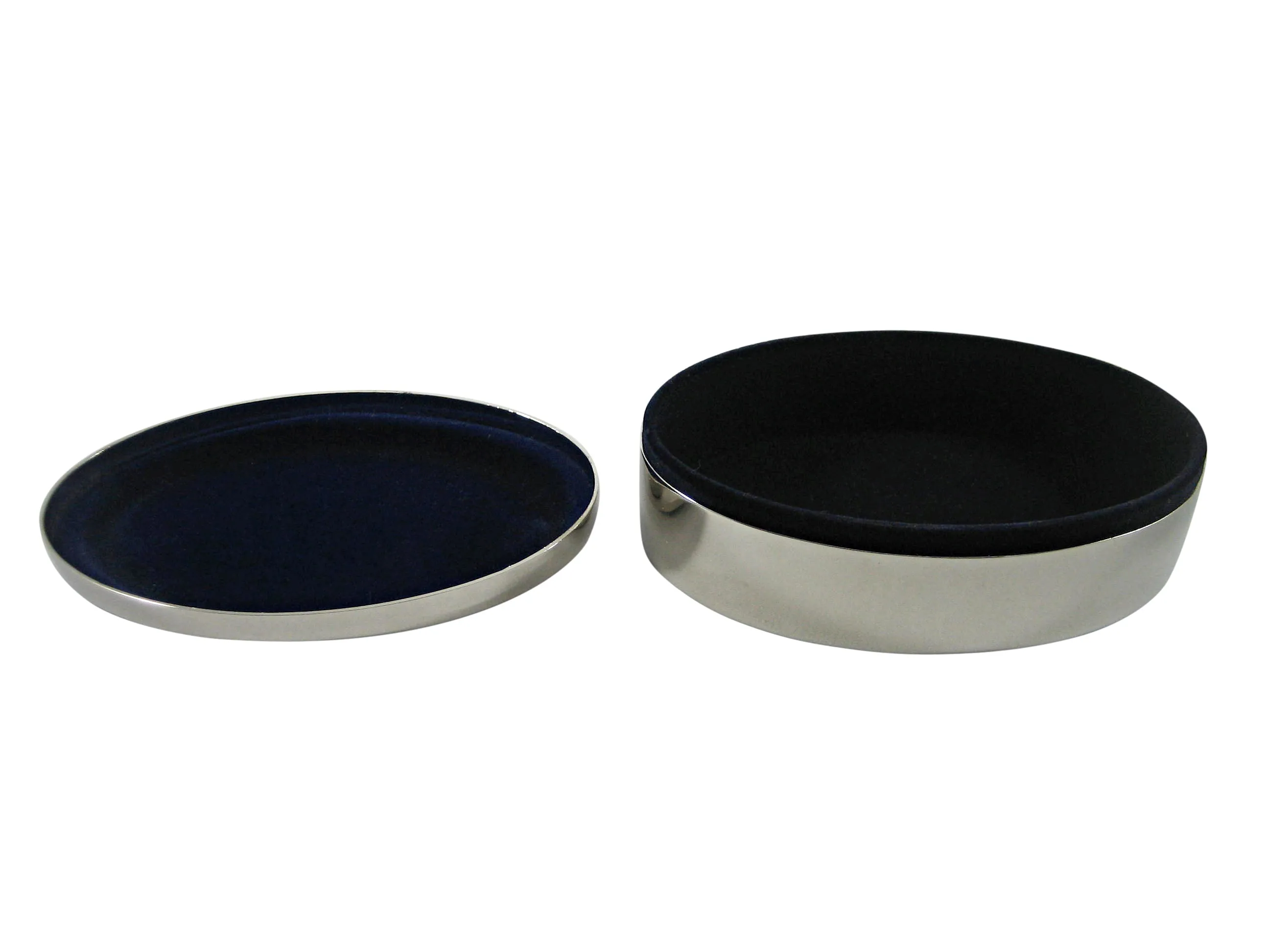 Circular Green Computer Circuit Board Design Pendant Oval Trinket Jewelry Box